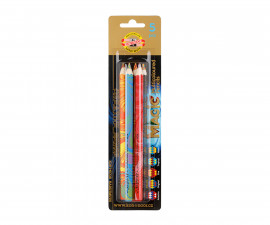 Комплект многоцветни моливи Koh-i-Noor Маджик, 5 броя 3406005001BL / 8593539101154