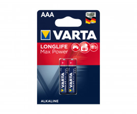 Усилени алкални батерии VARTA Maxi Tech (AAA), 2 броя 070100