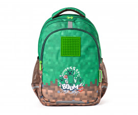 Ученическа раница за тийнейджъри UWear Pixie Crew Minecraft за първи клас PXB-14-35
