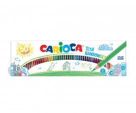 Ученически принадлежности цветни моливи Carioca Tita, 50 цвята 42990