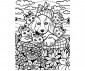 Картина за оцветяване Colorvelvet, Котета и куче, 29.7 x 21 см - Fistocommerce S8 thumb 2