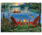 Комплект рисуване по номера с акрилни бои Royal Adult Large, Езеро, 39 х 30 см - Fistocommerce PAL44 thumb 2