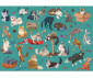 Fistocommerce 3006263 - Dodo puzzle 100ps Funny cats thumb 2