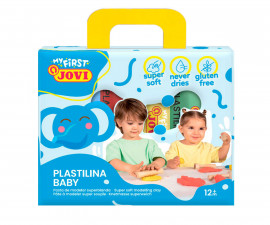 Fistocommerce J372/4 - Jovi plastilina 4 colors х 38 gr Baby