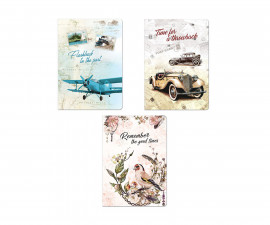 Fistocommerce L3376 - Lastva notebook Pasteli В5/72 sh