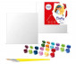 Fistocommerce KHO6761 - Ideyka kit with acrylic paints: A carefree elephant with metallic paints thumb 2