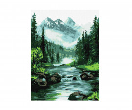 Fistocommerce KHO6371 - Ideyka kit with acrylic paints: Mysterious source