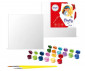 Fistocommerce KHO1273 - Ideyka kit with acrylic paints: A cheerful zebra thumb 2