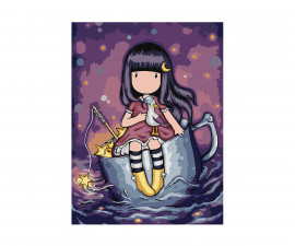 Fistocommerce KHO8673 - Ideyka acrylic paint kit Santoro Night adventure 30x40 cm