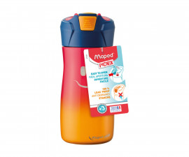 Бутилка за вода от метал MAPED Concept Kids, червена, 430 мл 9871201