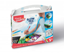 Креативен комплект за деца MAPED Color&Play Blowpen флумастери Pop Art, 14 части 9846715