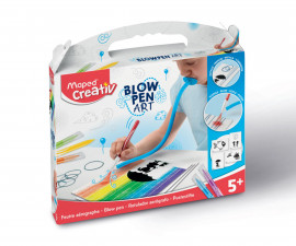 Креативен комплект за деца MAPED Color&Play Blowpen флумастери String Art, 21 части 9846710