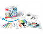 Креативен комплект за деца MAPED Color&Play Blowpen флумастери String Art, 21 части 9846710 thumb 2