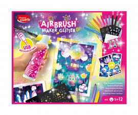 Maped 906990 - Airbrush Maker Glitter Set