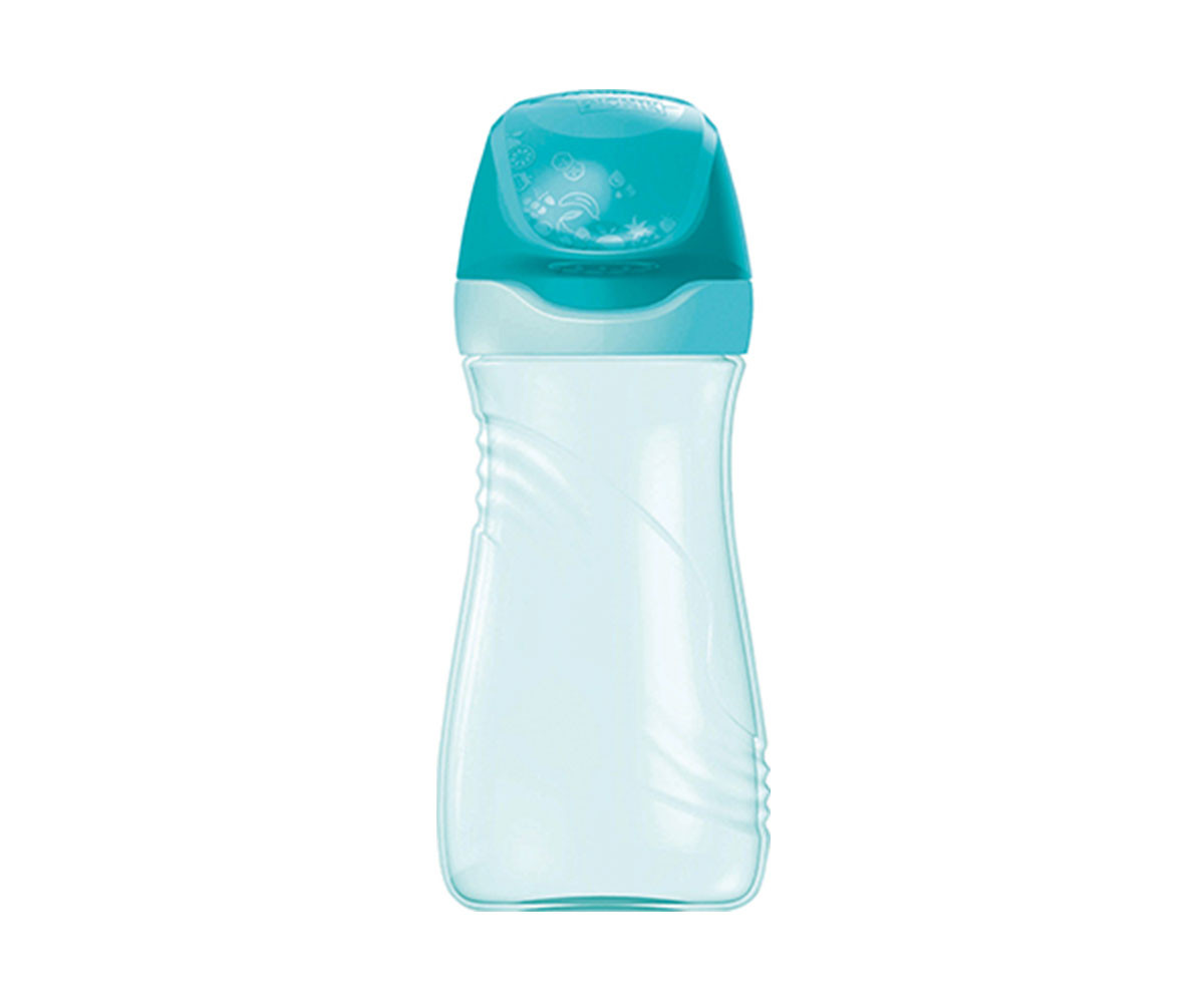Пластмасова бутилка за вода Origin 430мл., тюркоаз