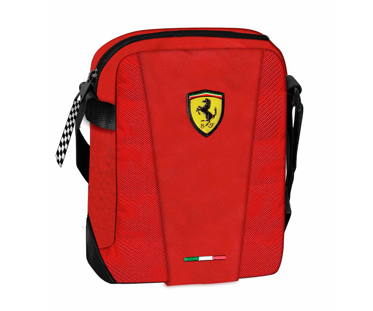 Чанта за рамо Ferrari Everyday, червена