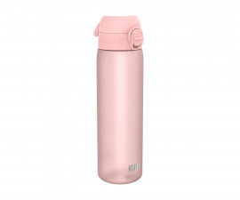 Детска бутилка за вода от рециклирана пластмаса Ion8 Seasonal, 500 мл, розов кварц I8RF500ROS