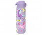 Детска метална бутилка за вода Ion8 Print, 600 мл, Unicorns лилава I8SS600PPUNIC thumb 2