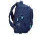 Ученическа раница за тийнейджъри UEFA, 31 х 22 х 45 см, синя 531376 thumb 3