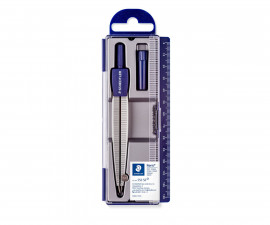 Staedtler - Комплект пергел Noris 550, 50 с графити, сребристи 550 50