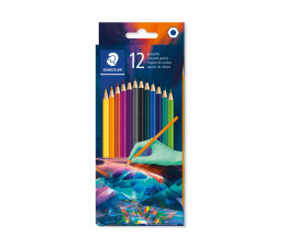 Ученически принадлежности цветни моливи Staedtler Multiverse 175, 12 цвята, вариант 1 33827-А