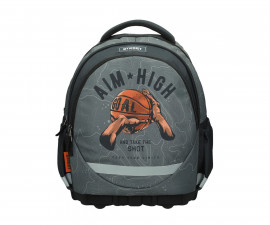 Ергономична ученическа раница за тийнейджъри Street Aim High, 31 x 15 x 40 см 531563