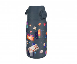 Детска метална бутилка за вода Ion8 Print, 400 мл, геймър I8SS400PNGAME