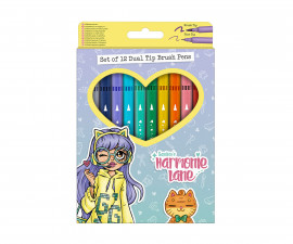 Harmonie Lane - Dual Tip Brush Pen Set - Harmonie Lane
