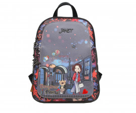 Дамска луксозна раница Janet Paris Dream, 24 х 12 х 30 см J-107