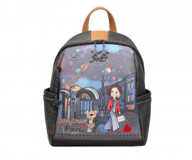 Дамска луксозна раница Janet Paris Dream, 25 х 13 х 31 см J-101