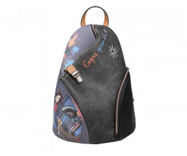 Дамска луксозна раница Janet Paris Dream, 25 х 16 х 33 см J-104