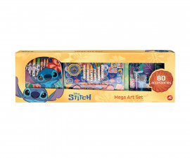 AS Company 1023-69302 - Мега комплект за рисуване Стич с 80 аксесоара