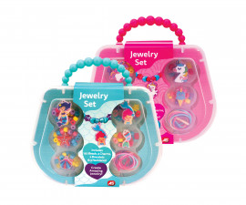 AS Company 1027-64237 - Комплект с мъниста и аксесоари за правене на бижута, асортимент