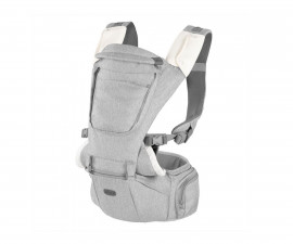 Ергономично кенгуру за бебе Chicco Gear 3в1 Hip Seat, Titanium