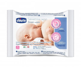 Chicco - Мокри кърпички за кърмачки, 16 броя N0117.1