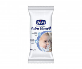 Почистващи кърпички за залъгалки Chicco, 16 броя 7921