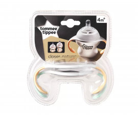 Дръжки за шишета и чаши Tommee Tippee, 2 броя, оранжеви TT.0116.003