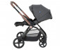 Комбинирана бебешка количка с обръщаща се седалка за деца до 22кг Chicco Mysa 2в1, Black Satin Duo система J0117 thumb 2