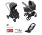Комбинирана бебешка количка с обръщаща се седалка за деца до 22кг Chicco Mysa 2в1, Black Satin Duo система J0117 thumb 3