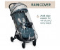 Сгъваема и преносима лятна бебешка количка с включен дъждобран за новородени с тегло до 15кг Chicco Trolley Me, Stone J0311 thumb 9