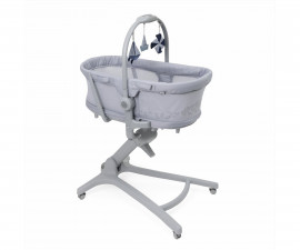 Бебешка кошара, люлка и стол за хранене Chicco Gear Baby Hug Pro 5в1, Earl grey J0731