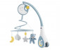 Музикална въртележка с играчки за легло за новородени бебета Chicco 4в1 Next 2 dreams, синя T0315 thumb 2