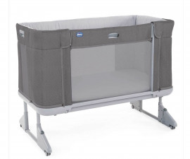 Бебешка преносима кошара с падаща преграда Chicco Gear Next 2 Me, Forever Moon grey, 0м до 4г J0734