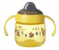 Неразливаща се бебешка чаша с мек накрайник и с дръжки Tommee Tippee Superstar, 190мл, Bacshield, жълта, 4м+ TT.0219 thumb 2