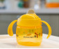 Неразливаща се бебешка чаша с мек накрайник и с дръжки Tommee Tippee Superstar, 190мл, Bacshield, жълта, 4м+ TT.0219 thumb 4
