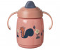 Неразливаща се бебешка чаша с мек накрайник и с дръжки Tommee Tippee Superstar, 300мл, Bacshield, розова, 6м+ TT.0221 thumb 2