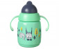 Неразливаща се бебешка чаша със сламка и с дръжки Tommee Tippee Superstar, 300мл, Bacshield, зелена, 6м+ TT.0222 thumb 2