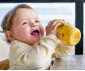 Неразливаща се бебешка термочаша с твърд накрайник Tommee Tippee Superstar, 390мл, Bacshield, жълта, 12м+ TT.0227 thumb 5