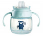 Неразливаща се бебешка чаша с мек накрайник и с дръжки Tommee Tippee Soft Spout, 150мл, Bacshield, синя/Мече, 4м+ TT.0287 thumb 4