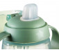Неразливаща се бебешка чаша с мек накрайник и с дръжки Tommee Tippee Soft Spout, 150мл, Bacshield, зелена/Бухал, 4м+ TT.0288 thumb 9